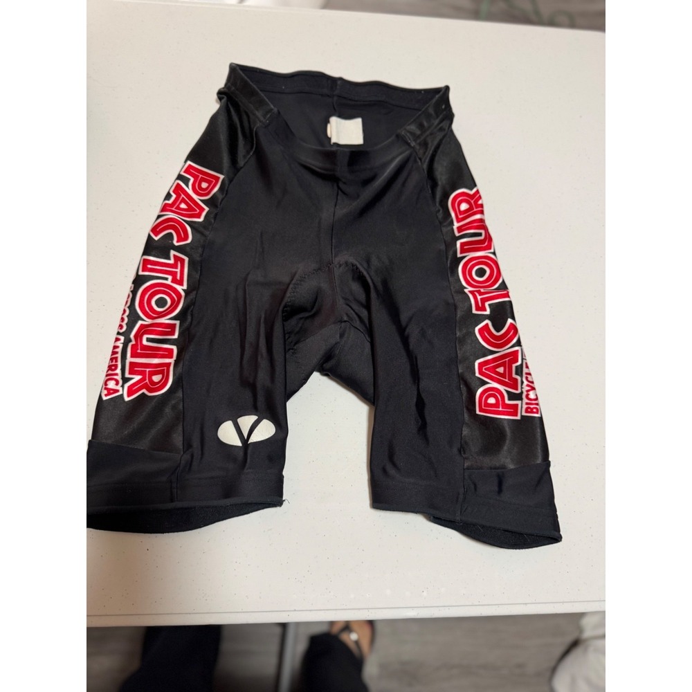 Voler Pac Tour Cycling Shorts Womens XS Black Compression Padded Biking Shorts